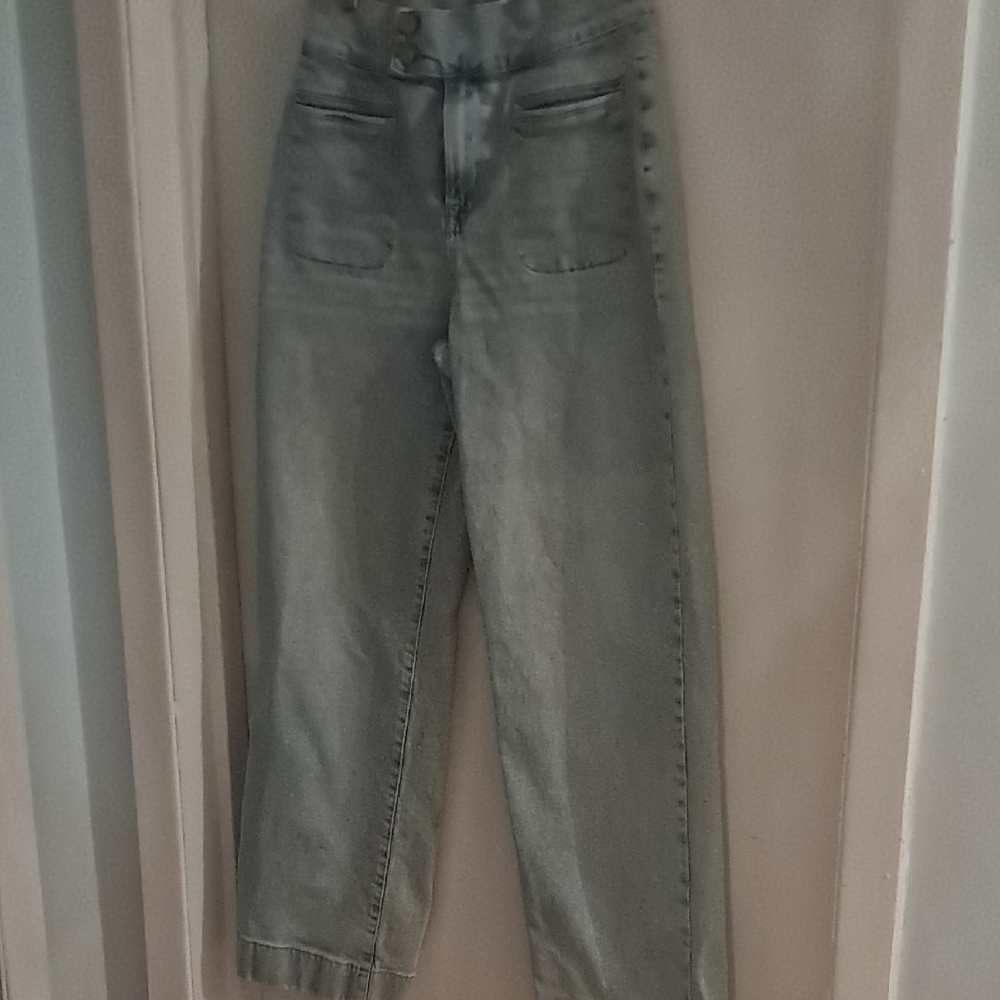 DKNY Women's High Rise Gray Jeans
